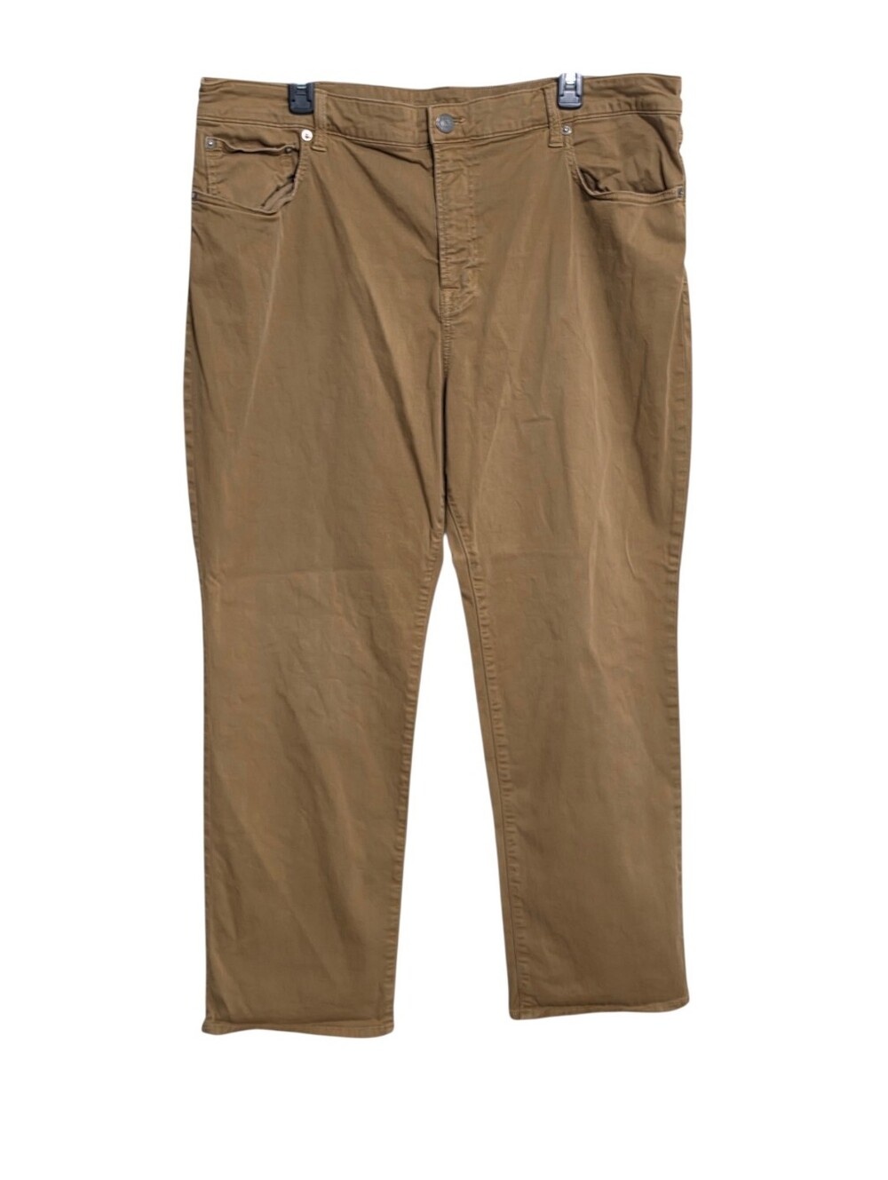 American Eagle Mens Flex Khaki Tan Straight Leg Jeans 38X30
